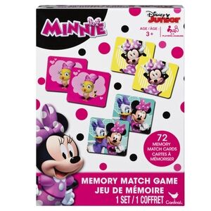 NIB Minnie Memory Match Game 72 Memory Match Cards!